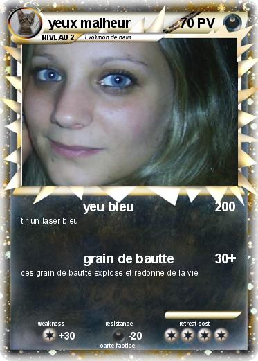 Pokemon yeux malheur