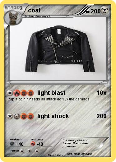 Pokemon coat