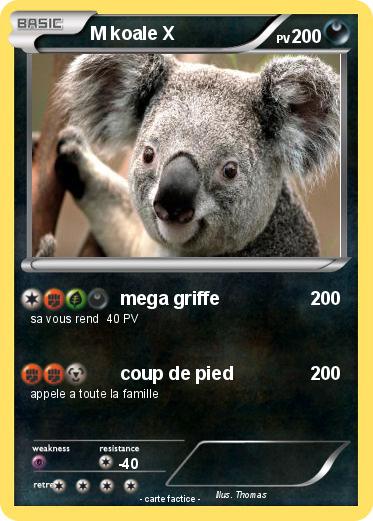 Pokemon M koale X