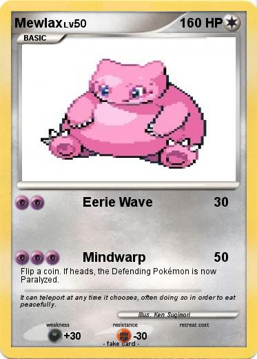 Pokemon Mewlax