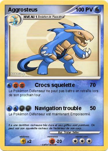 Pokemon Aggrosteus
