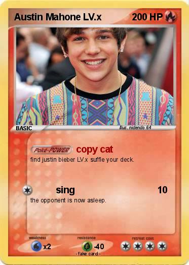 Pokemon Austin Mahone LV.x