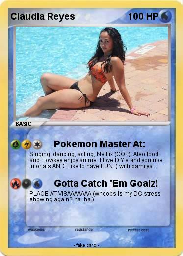 Pokemon Claudia Reyes