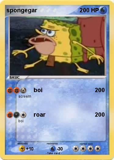 Pokemon spongegar