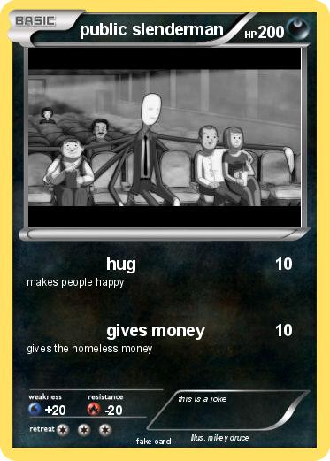 Pokemon public slenderman