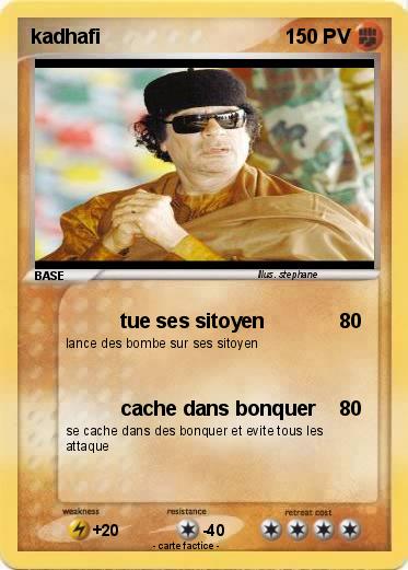 Pokemon kadhafi