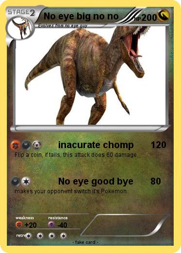 Pokemon No eye big no no