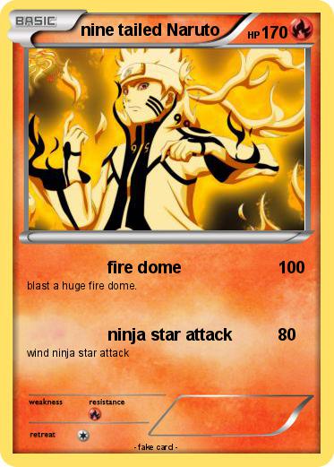 Pokemon nine tailed Naruto