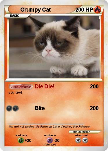 Pokemon Grumpy Cat