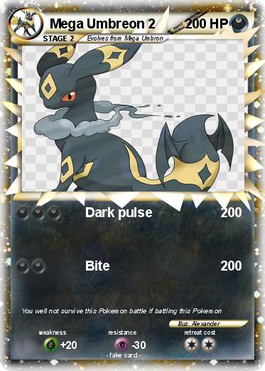 Pokemon Mega Umbreon 2