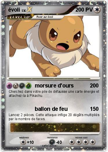 Pokemon évoli