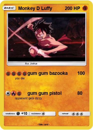 Pokemon Monkey D Luffy