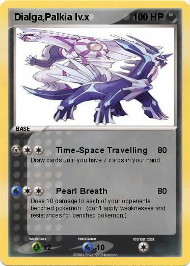 Pokemon Dialga,Palkia lv.x