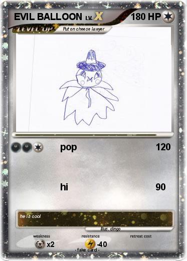 Pokemon EVIL BALLOON