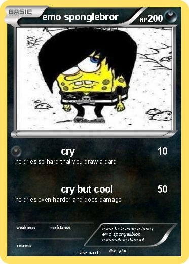 Pokemon emo sponglebror