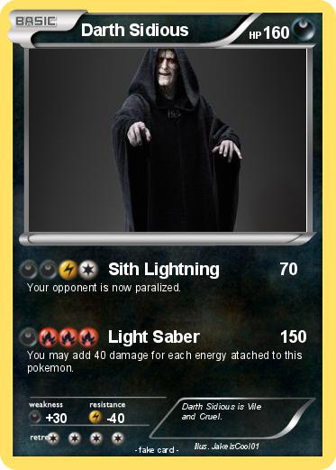 Pokemon Darth Sidious