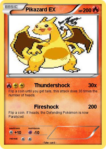 Pokemon Pikazard EX