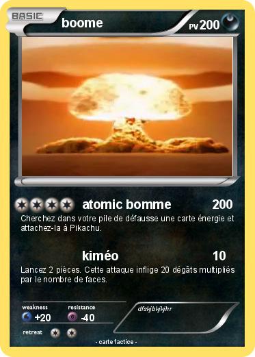 Pokemon boome
