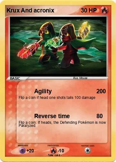 Pokemon Krux And acronix