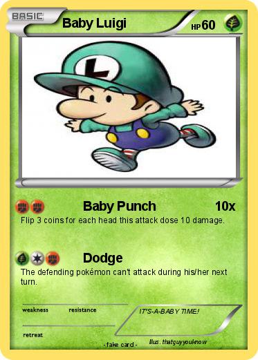 Pokemon Baby Luigi