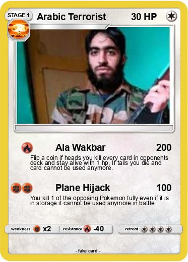 Pokemon Arabic Terrorist
