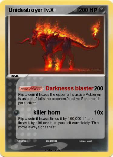 Pokemon Unidestroyer lv.X