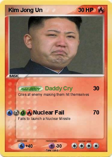 Pokemon Kim Jong Un