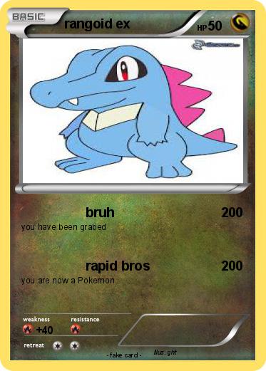 Pokemon rangoid ex