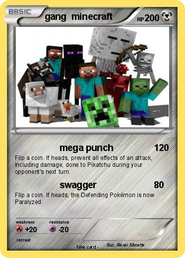 Pokemon gang  minecraft