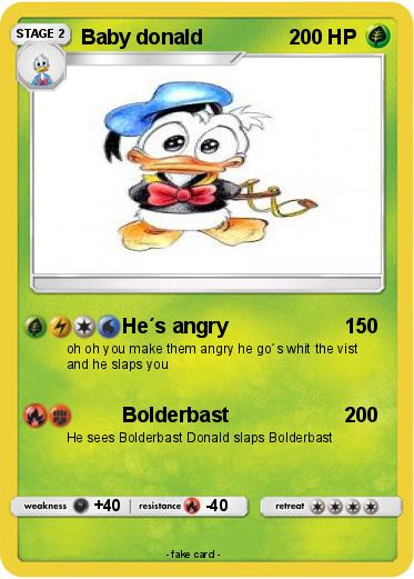 Pokemon Baby donald
