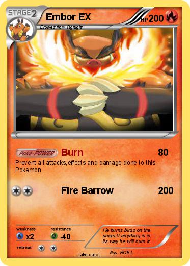 Pokemon Embor EX