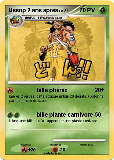Pokemon Ussop 2 ans après