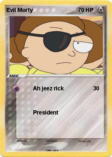 Pokemon Evil Morty