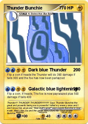 Pokemon Thunder Bunchie              7