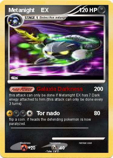 Pokemon Metanight    EX