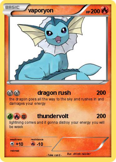 Pokemon vaporyon