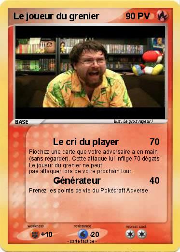 Pokemon Le joueur du grenier