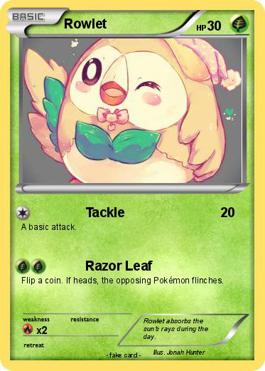 Pokemon Rowlet