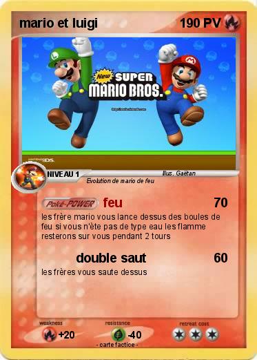 Pokemon mario et luigi