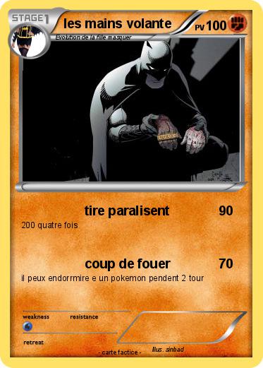 Pokemon les mains volante