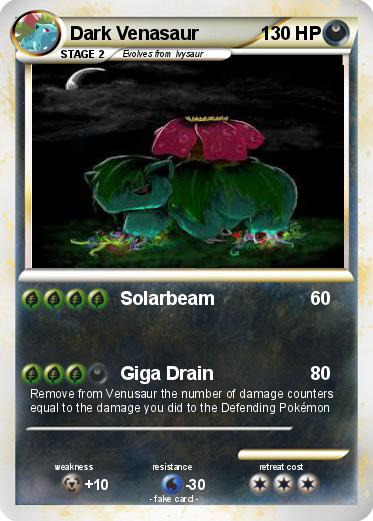 Pokemon Dark Venasaur