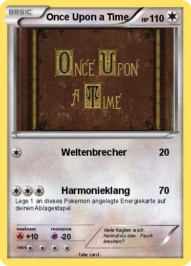 Pokemon Once Upon a Time