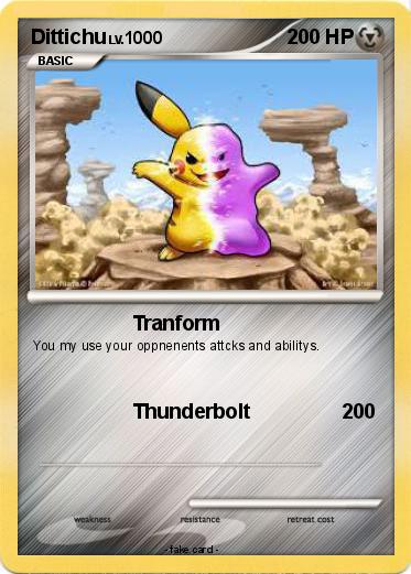 Pokemon Dittichu