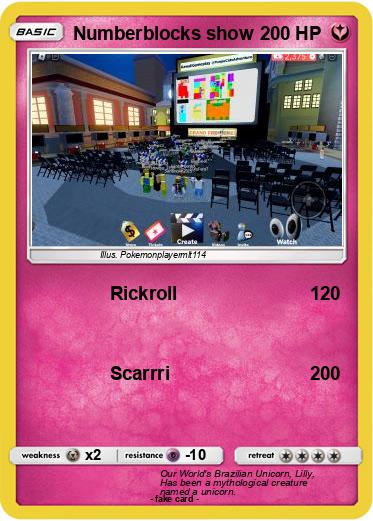 Pokemon Numberblocks show