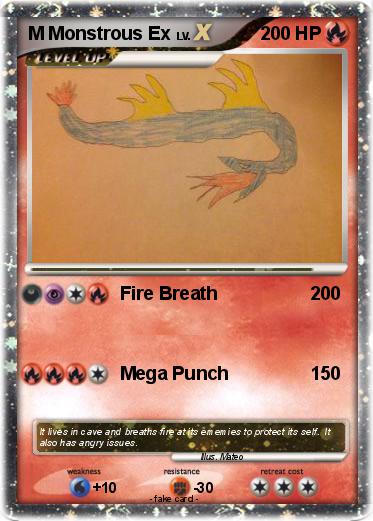 Pokemon M Monstrous Ex