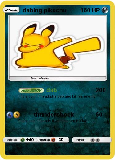Pokemon dabing pikachu