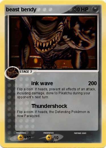 Pokemon beast bendy