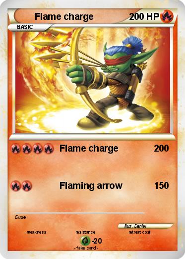 Pokemon Flame charge