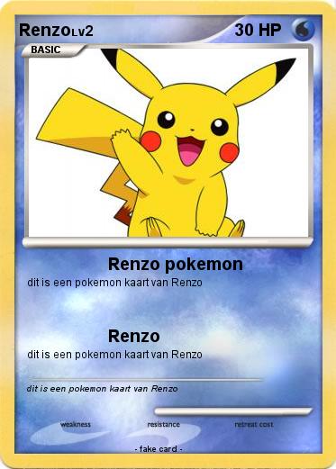 Pokemon Renzo