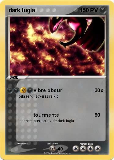 Pokemon dark lugia